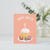 Carte Pâques personnalisable (Debout devant)