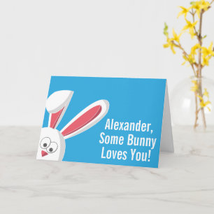 Carte Pâques personnalisée pour enfant ou grand-en