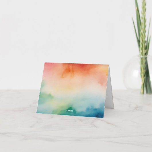 Carte Pâques, Printemps (Dos)