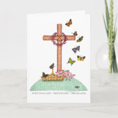 Carte Pâques Réconciliée, Rachetée, Renouvelée (Devant)