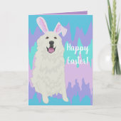 Carte Pâques sur mesure dans les grandes Pyrénées (Devant)