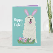 Carte Pâques sur mesure dans les grandes Pyrénées (Devant)