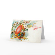 Carte Pâques vintage