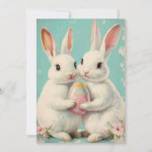 Carte Pâques vintage (Devant)