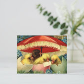 Carte Pâques vintage (1) (Debout devant)