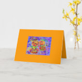 Carte Paquet de citrouille (Fleur jaune)