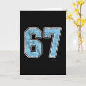 Carte Par Blue 67 Six Seven Meme (Fleur jaune)