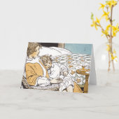 Carte Par la nuit (Fleur jaune)