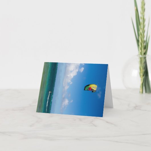 Carte Parachute ascensionnel dans les Caraïbes (Devant)