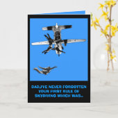 Carte Parachutisme (Fleur jaune)