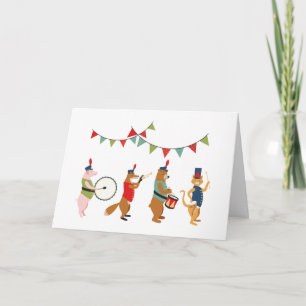 Carte Parade animalière de pompes et Circuma