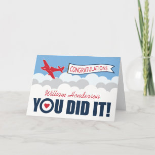 Carte Parade de transfert personnalisée   RAF britanniqu