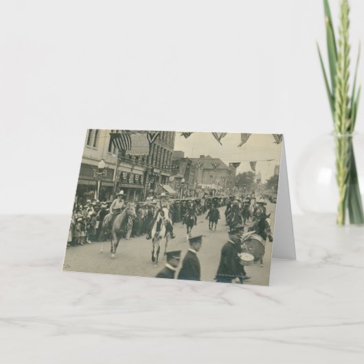 Carte Parade des Cheyenne Frontier Days. (Devant)