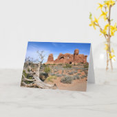 Carte Parade des éléphants au Parc national des Arches (Fleur jaune)