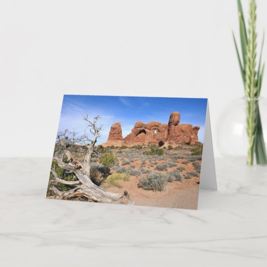 Carte Parade des éléphants au Parc national des Arches (Devant)