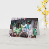 Carte Parade Jour de la Saint Patrick (Fleur jaune)