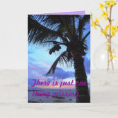 Carte Paradis (Fleur jaune)