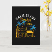 Carte Paradis de Palm Beach (Fleur jaune)