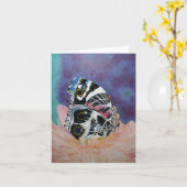 Carte Paradis papillon (Fleur jaune)