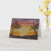 Carte Paradise (Fleur jaune)