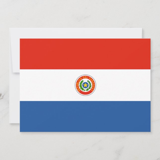 Carte Paraguay (Devant)