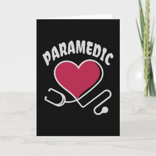 Carte Paramedic Stethoscope with heart