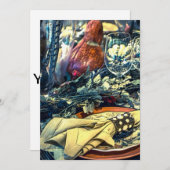 Carte Paramètre de table de bon thanksgiving (Devant / Derrière)