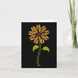 Carte Paraprofessionnel Para Tournesol Enseignant Retour