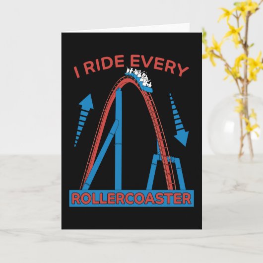 Carte Parc d'attractions Parc à thème Cadeau (Fleur jaune)