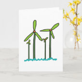 Carte Parc éolien (Fleur jaune)