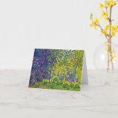 Carte Parc Monceau Claude Monet (Fleur jaune)