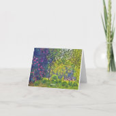 Carte Parc Monceau Claude Monet (Dos)