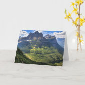 Carte Parc national de glacier des montagnes rocheuses | (Fleur jaune)