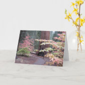 Carte Parc national de séquoia (Fleur jaune)