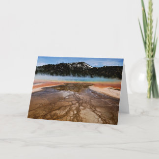CARTE PARC NATIONAL DE YELLOWSTONE, PRISMATIQUE GRAND