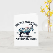 Carte Parc national des Rocheuses Camping de chèvre de m (Fleur jaune)