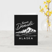 Carte Parc national Forever Denali Alaska (Fleur jaune)