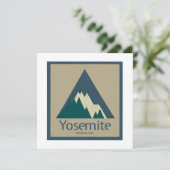 Carte Parc national Yosemite Rustique (Debout devant)
