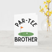 Carte Parc Tee Brother Funny Golf Anniversaire Famille M (Fleur jaune)