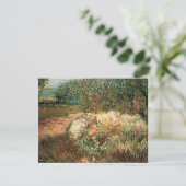 Carte Parc Voyer d'Argenson Asnieres par Vincent van Gog (Debout devant)