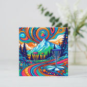 Carte Parcours de golf Psychedelic Disk (Debout devant)