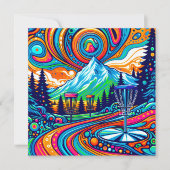 Carte Parcours de golf Psychedelic Disk (Devant)