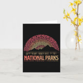 Carte Parcs nationaux des États-Unis Explorez Protéger P (Fleur jaune)