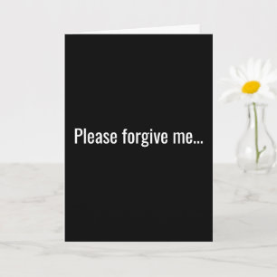 Carte Pardonne-Moi, Drung Comme Un Skunk