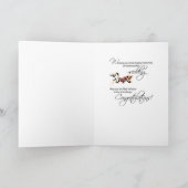 Carte Parents de la mariée Toast (Intérieur)