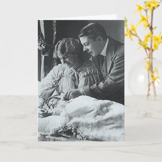 Carte Parents fiers (Fleur jaune)