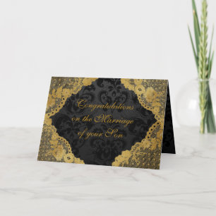 Carte Parents of Bride Congratulations Greetings Card