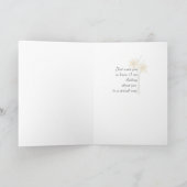 Carte Parents, penser à vous deux fleurs Vase (Intérieur)