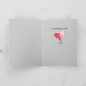 Carte Paresseux de dessin animé S'il vous plaît me Woo (Intérieur)