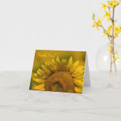 Carte Parfait tournesol jaune (Fleur jaune)